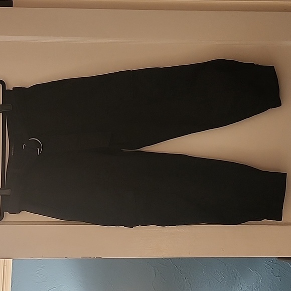 Banana Republic Black Cargo Pant with Belt - Picture 1 of 5